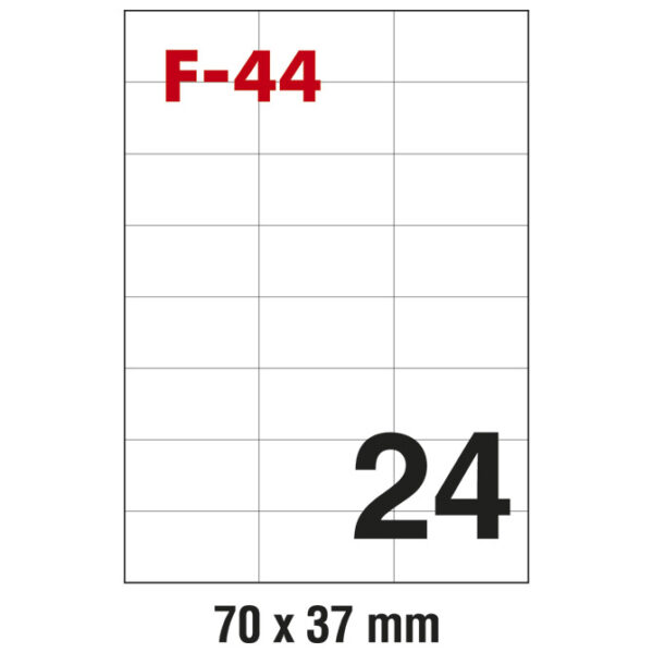 Etikete ILK 70x37mm pk100L Fornax F-44