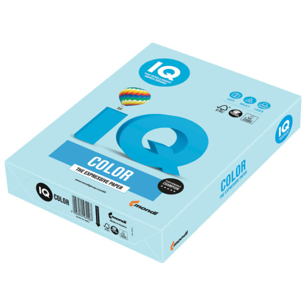 Papir ILK IQ Pastel A4 120g pk250 Mondi MB30 plavi