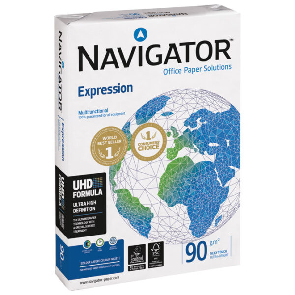 Papir ILK Navigator A4 90g Expression pk500 Soporcel