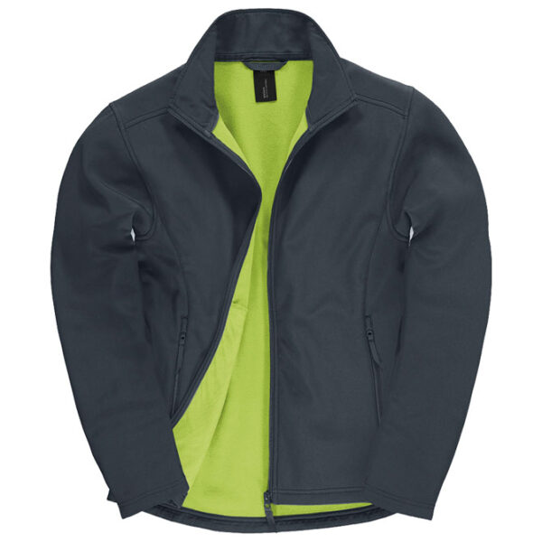 Jakna zip unisex B&C ID.701 Softshell tamno plava