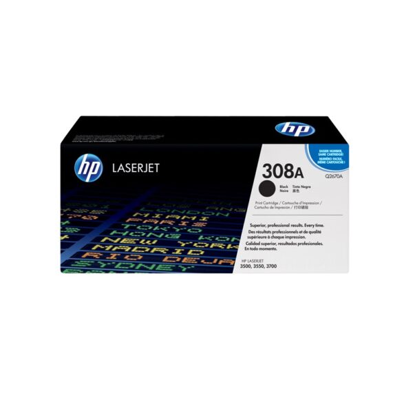 HP Q2670A 308A original crni toner